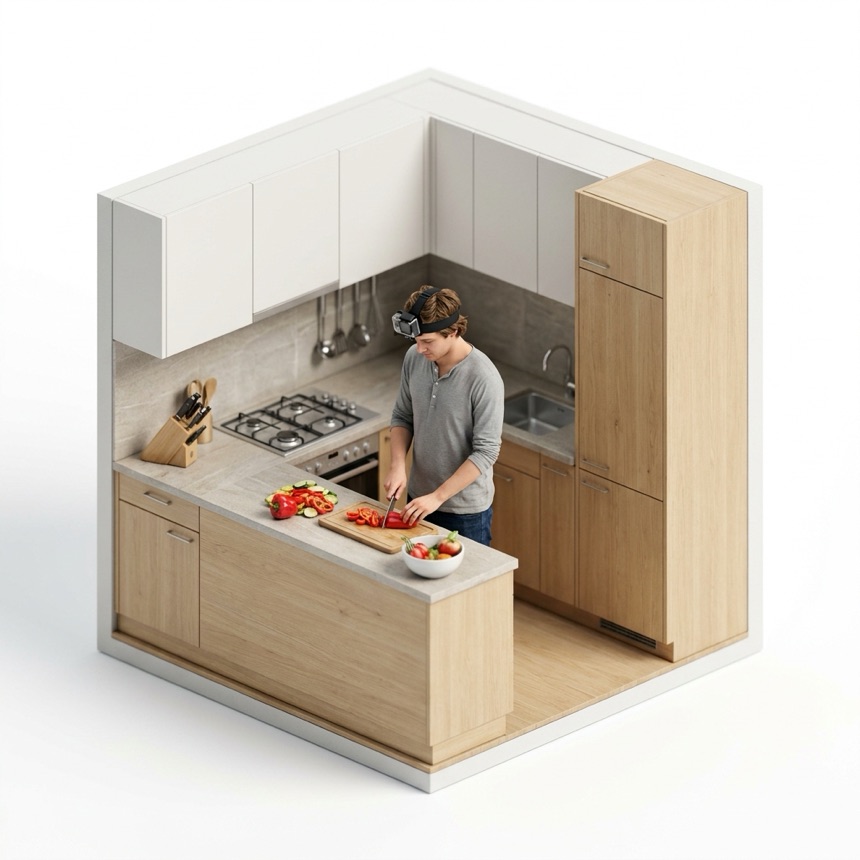 Kitchen & Cooking room diorama
