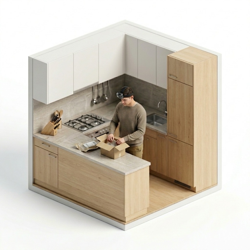 Opening Packaging — Melbourne, Australia diorama