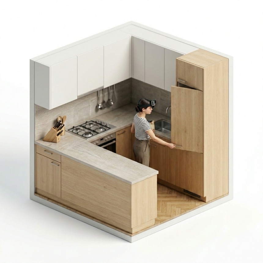 Opening While Holding — Paris, France diorama