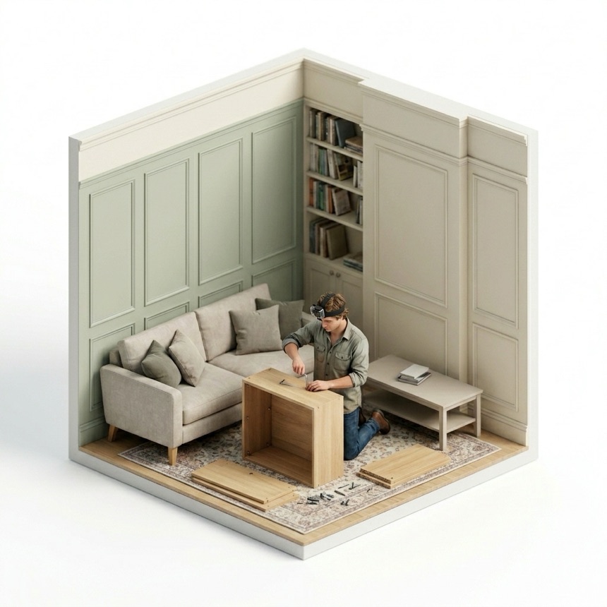 Assembly & Disassembly room diorama