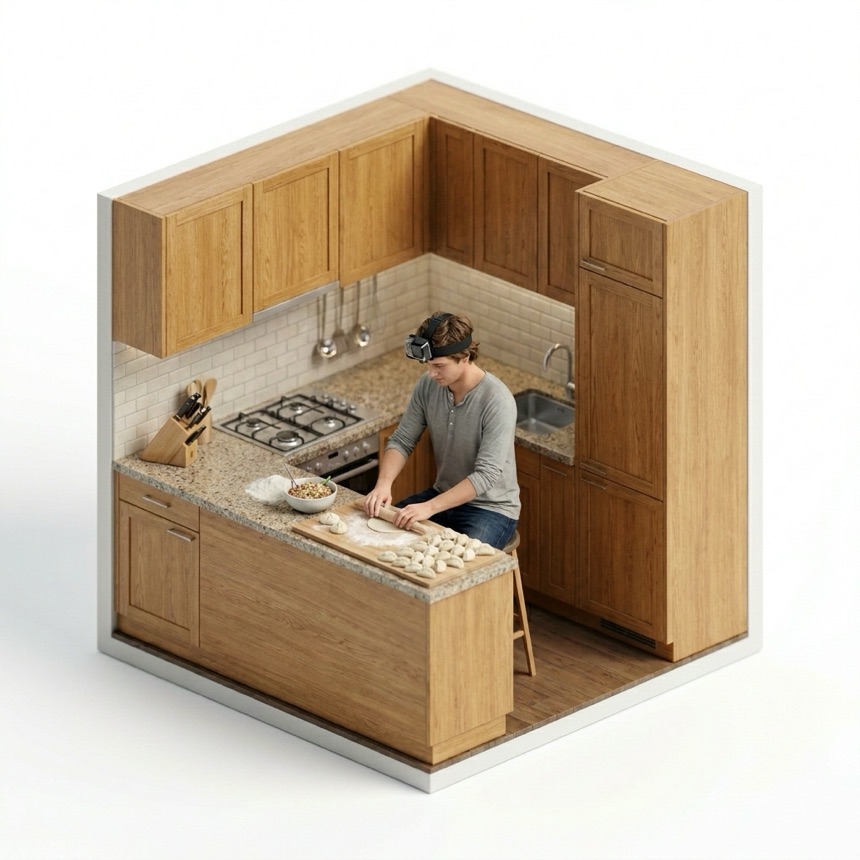 Rolling Dumplings & Wraps — Calgary, Canada diorama