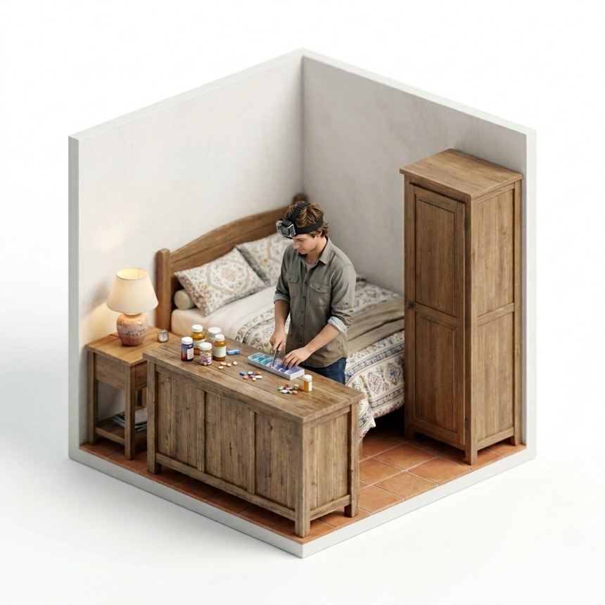 Medication Handling — Madrid, Spain diorama