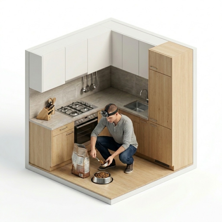 Pet Care room diorama