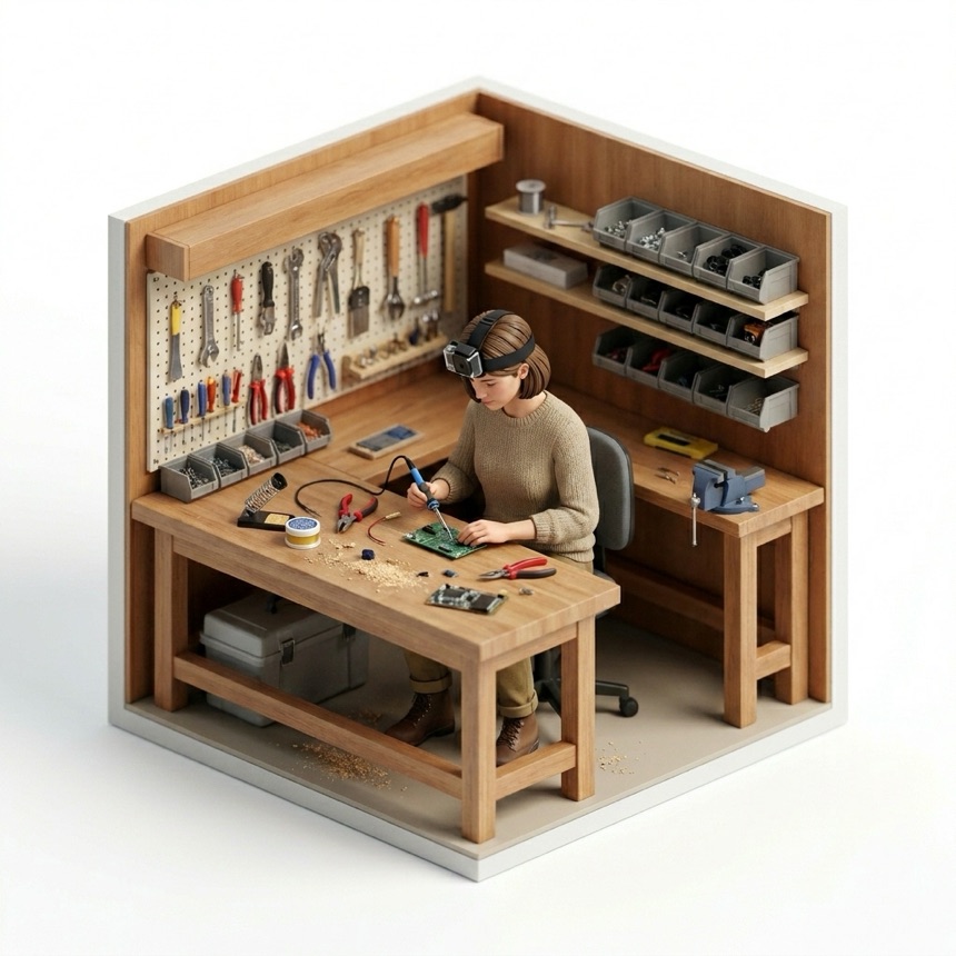 Soldering & Electronics — Toronto, Canada diorama