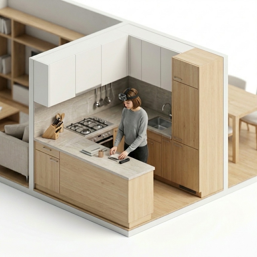 First-Person Daily Routine — Zurich, Switzerland diorama