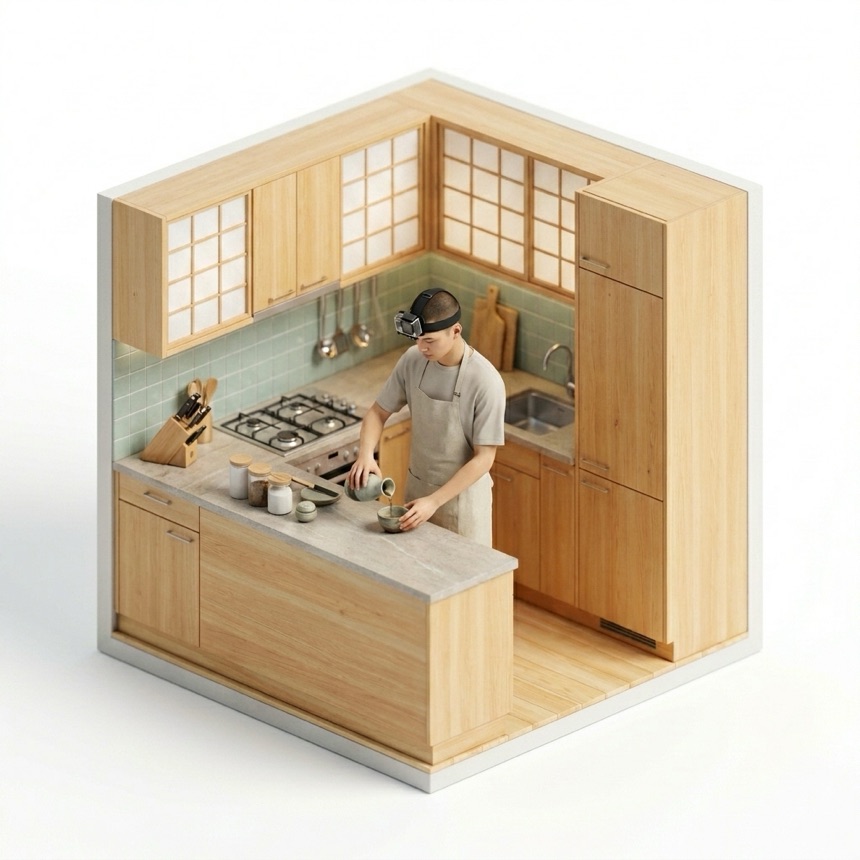 Transferring Liquids room diorama