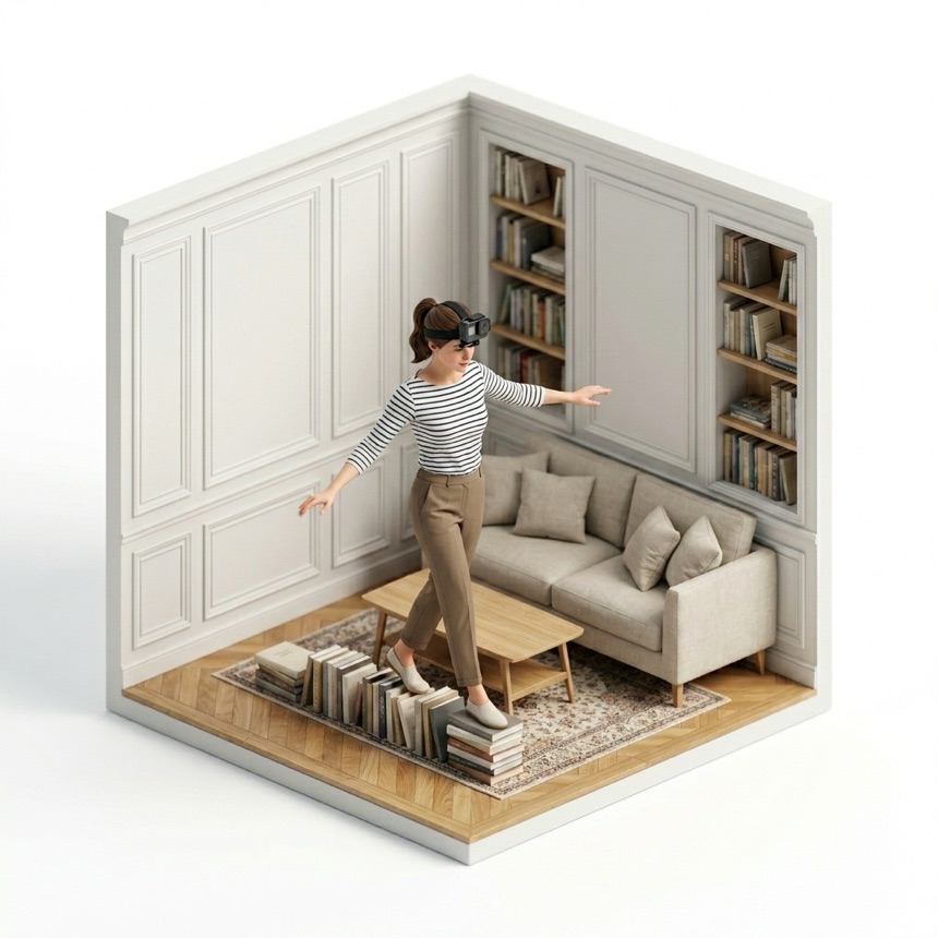 Avoiding Obstacles room diorama