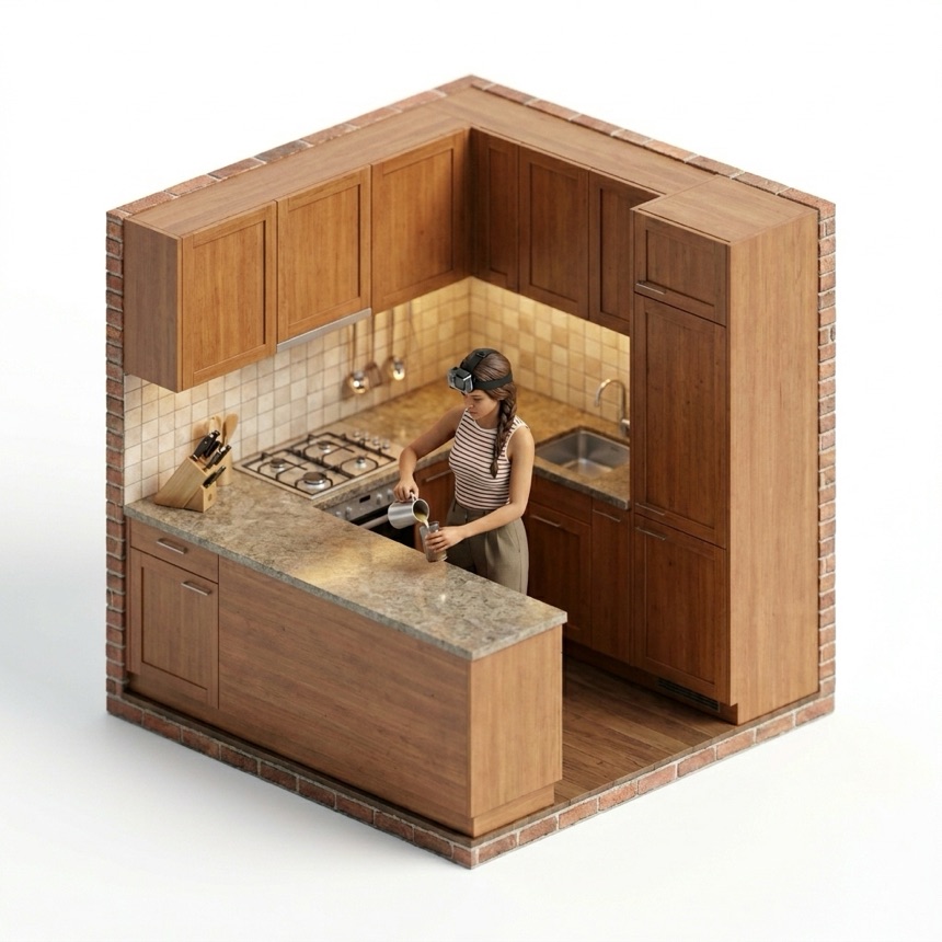 Transferring Liquids room diorama