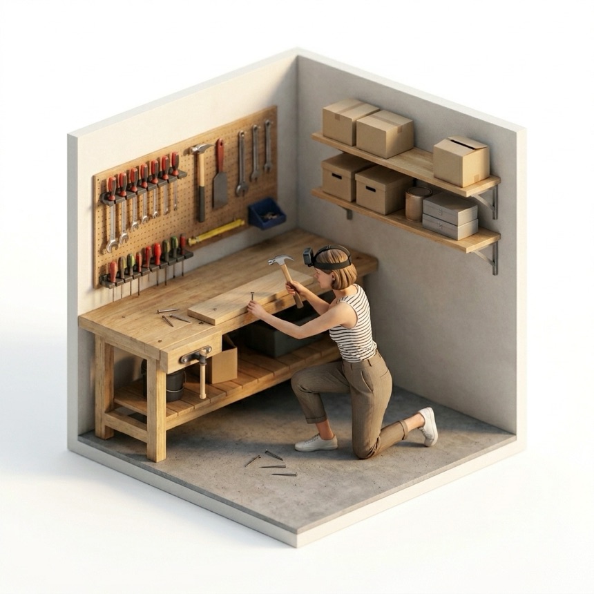 Using a Hammer room diorama
