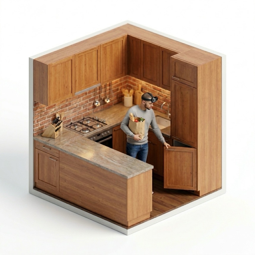 Opening While Holding room diorama