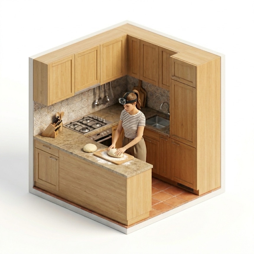 Handling Soft Food room diorama