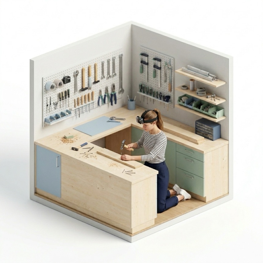 Using a Hammer room diorama