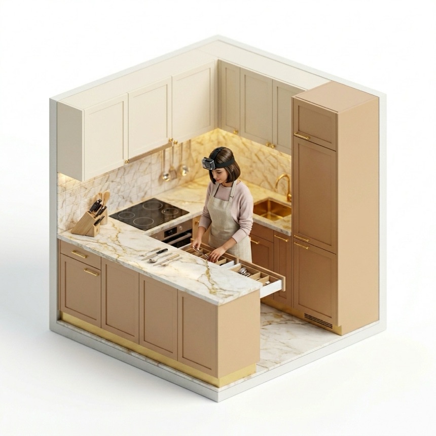 Organizing Drawers room diorama