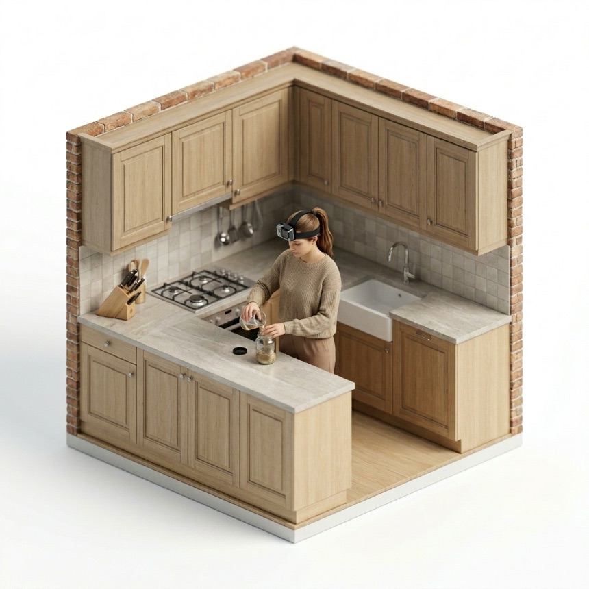 Transferring Liquids room diorama